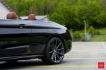 Mercedes-Benz C-Class Cabriolet on Vossen Wheels (VFS10) 2017 года
